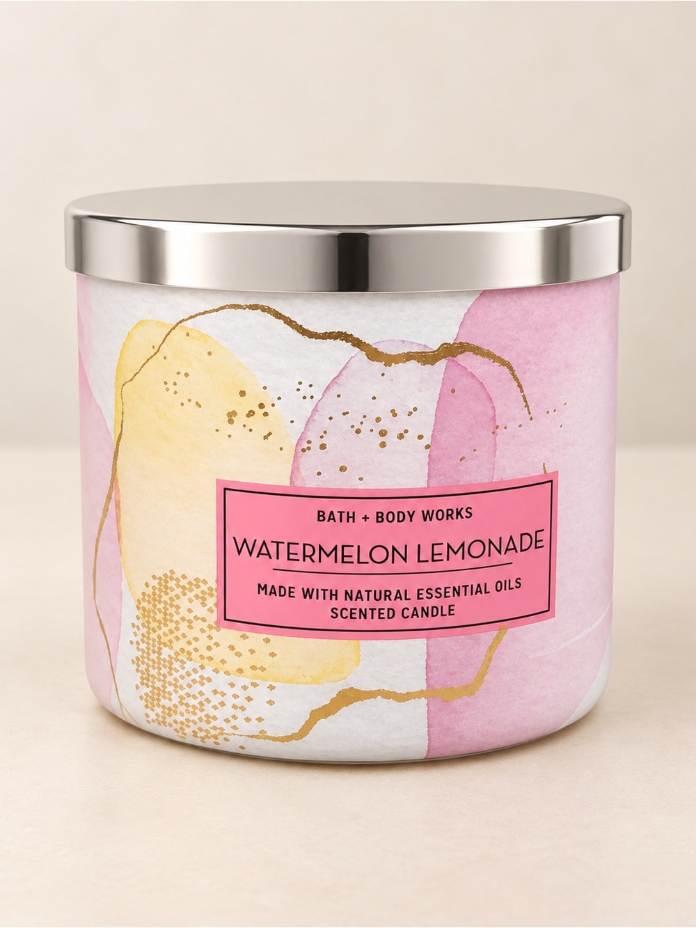 Bath & Body Works Watermelon Lemonade 3-Wick Candle Unused